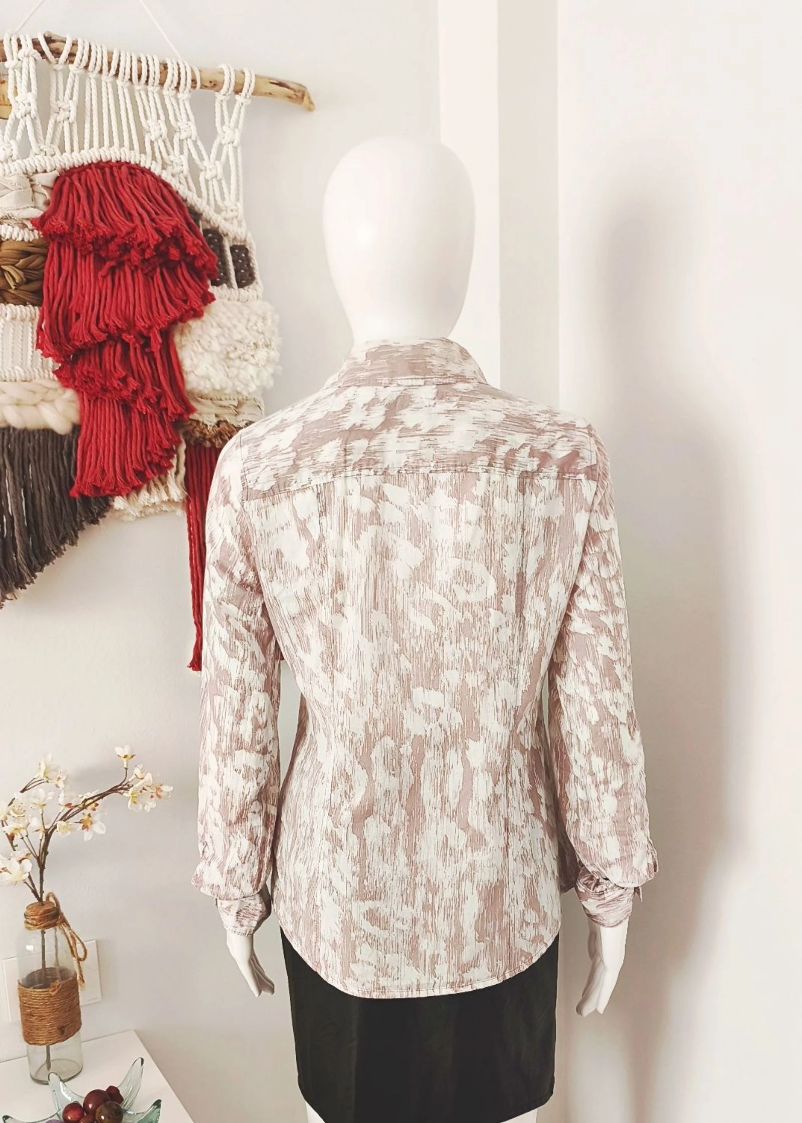 Michael Kors lange mouwen overhemd maat 4/S – photo 3